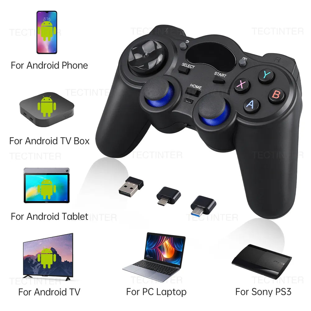 Wireless Android Gaming Controller for Smart Phone, Tablet and PC